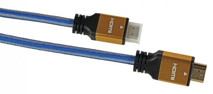 Attēls no iBox ITVFHD04 HDMI cable 1.5 m HDMI Type A (Standard) Black,Blue,Gold