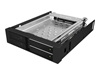 Изображение ICY BOX IB-2227StS 8.89 cm (3.5") Storage drive tray Black