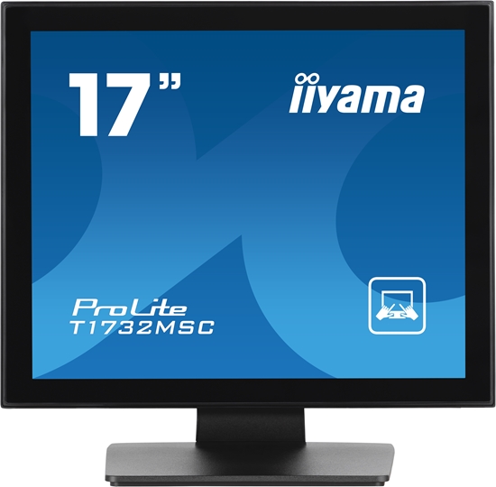 Picture of iiyama ProLite computer monitor 43.2 cm (17") 1280 x 1024 pixels LED Touchscreen Table Black