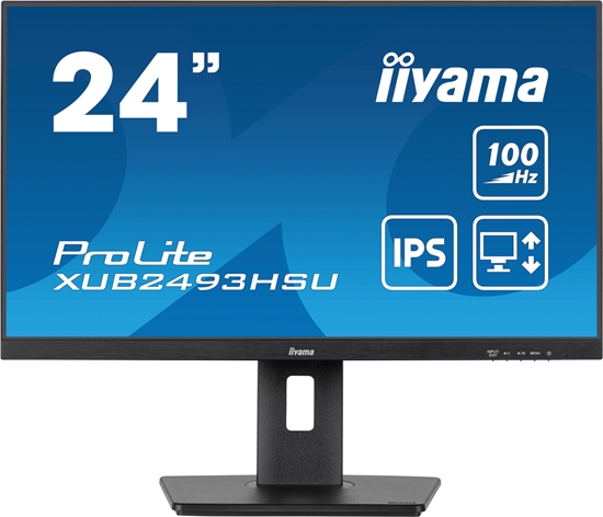 Изображение iiyama ProLite computer monitor 60.5 cm (23.8") 1920 x 1080 pixels Full HD LED Black
