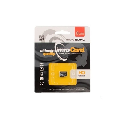 Изображение Imro Memory card microSDHC / 8GB / cl. 10