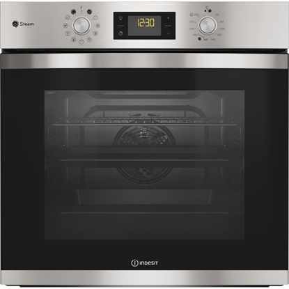 Изображение Indesit IFWS 3841 JH IX 71 L A+ Stainless steel