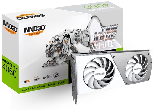 Picture of Inno3D N40602-08D6X-173051W graphics card NVIDIA GeForce RTX 4060 8 GB GDDR6