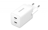 Picture of Intenso Power Adapter W40CC GaN white 2x USB-C 40W