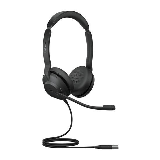 Picture of Jabra Evolve2 30 SE MS Stereo Wired Headset, USB-A, Black