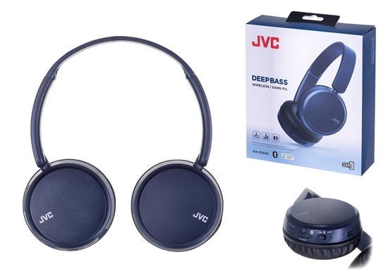 Изображение JVC HAS-36WAU BT headphones blue