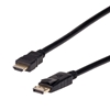 Picture of Kabel Akyga DisplayPort - HDMI 1.8m czarny (AK-AV-05)