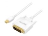 Picture of Kabel LogiLink DisplayPort Mini - DVI-D 1.8m biały (CV0137)