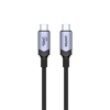 Изображение Kabel USB Unitek USB-C - USB-C 2 m Czarny (C14110GY-2M)