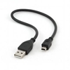 Изображение Kabelis Gembird USB Male - MiniUSB Male 0.3m Black