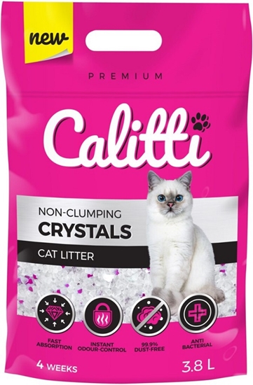 Изображение Kaķu pakaiši CALITTI Crystals, 3.8l