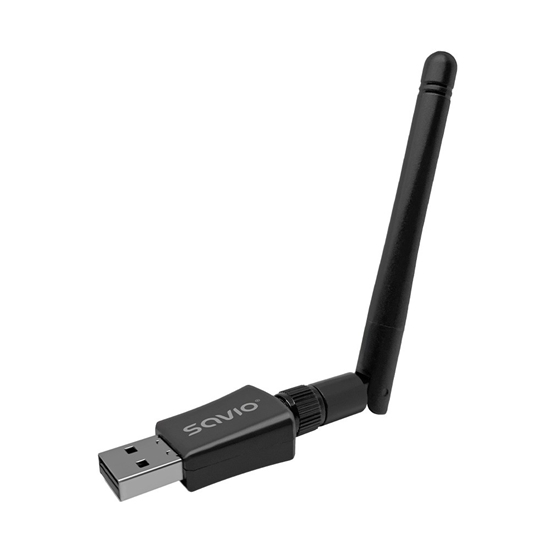 Picture of Karta sieciowa adapter Wi-Fi USB, 2.4 GHz / 5 GHz, 433 Mbps, AK-61