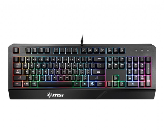 Picture of Žaidimų klaviatūra MSI Vigor GK20, US Layout, laidinė, juoda