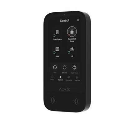 Attēls no KEYPAD WRL TOUCHSCREEN/ASP BLACK 58454 AJAX