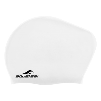 Изображение Kepuraitė plauk.mot.silikon.AQUAFEEL 30404 white