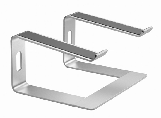 Изображение Klēpjdatora statīvs Gembird Notebook Riser Stand Silver