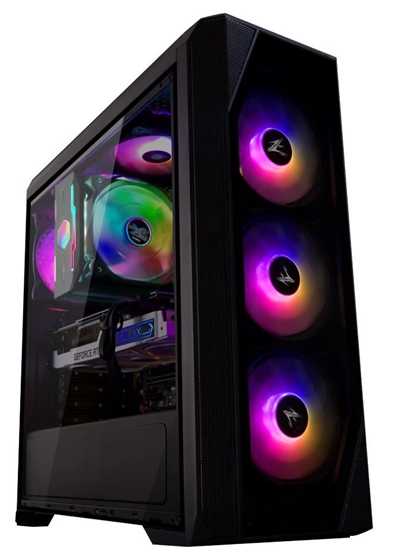 Picture of Zalman N5 TF ATX, RGB fan x4, T/G