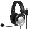 Picture of Koss | Gaming headphones | SB45 USB | Wired | On-Ear | Microphone | Noise canceling | Silver/Black