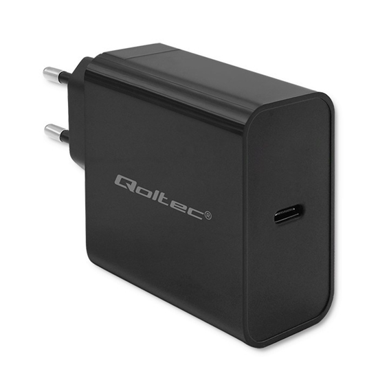 Picture of Ładowarka Super Quick PD | 1xUSB-C | 65W | 5-20V | 3-3.25A |     Czarna 