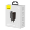 Picture of Lādētājs Baseus Compact Quick Charger USB + USB-C 20W Black