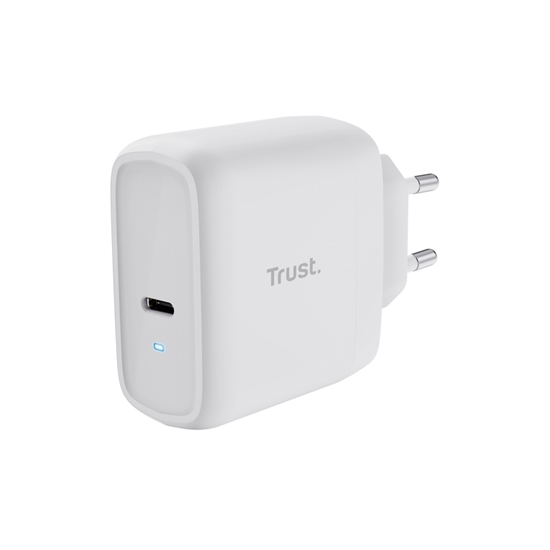 Picture of Lādētājs Trust Maxo 65W USB-C Charger White + 2m USB-C Cable