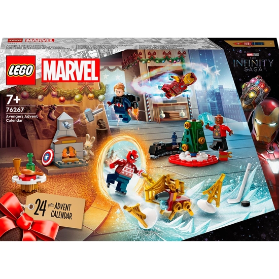 Изображение LEGO 76267 Super Heroes Advent Calendar Marvel Avengers 2023 Constructor