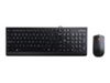 Picture of Lenovo 300 keyboard Mouse included USB QWERTY US English Black