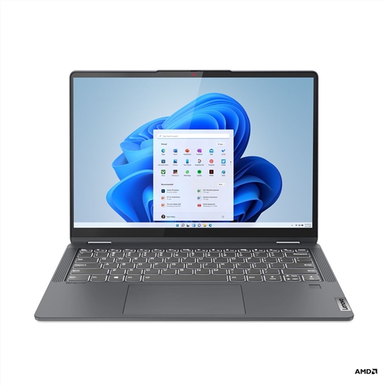 Изображение Lenovo | IdeaPad Flex 5 14ALC7 | Grey | 14 " | IPS | Touchscreen | WUXGA | 1920 x 1200 pixels | Glossy | AMD Ryzen 5 | 5500U | 8 GB | Soldered LPDDR4x-4266 | Solid-state drive capacity 512 GB | AMD Radeon Graphics | Windows 11 Home | 802.11ax | Bluetooth 