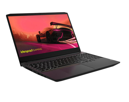 Attēls no Lenovo IdeaPad Gaming 3 Laptop 39.6 cm (15.6") Full HD AMD Ryzen™ 5 5500H 16 GB DDR4-SDRAM 512 GB SSD NVIDIA GeForce RTX 2050 Wi-Fi 5 (802.11ac) Black