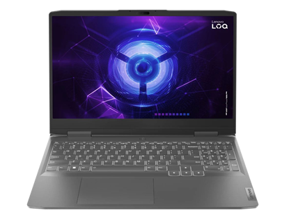 Изображение Lenovo LOQ Laptop 39.6 cm (15.6") Full HD Intel® Core™ i5 i5-12450H 16 GB DDR5-SDRAM 512 GB SSD NVIDIA GeForce RTX 4050 Wi-Fi 6 (802.11ax) Windows 11 Home Grey