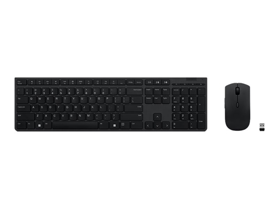 Picture of LENOVO PROFESSIONAL WIRELESS RECHARGEABLE KEYBOARD AND MOUSE COMBO (ESTONIA)