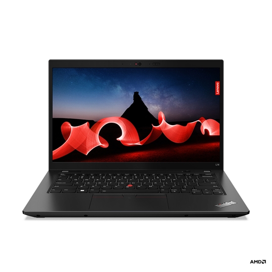 Изображение Lenovo ThinkPad L14 Laptop 35.6 cm (14") Full HD AMD Ryzen™ 5 PRO 7530U 8 GB DDR4-SDRAM 512 GB SSD Wi-Fi 6E (802.11ax) Windows 11 Pro Black