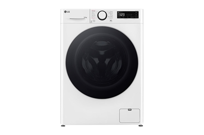 Изображение LG | Washing machine with dryer | F2DR509S1W | Energy efficiency class A-10% | Front loading | Washing capacity 	9 kg | 1200 RPM | Depth 47.5 cm | Width 60 cm | Display | Rotary knob + LED | Drying system | Drying capacity 5 kg | Steam function | Direct d