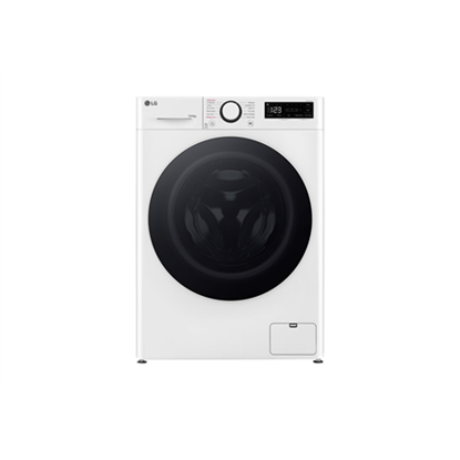 Изображение LG | Washing machine with dryer | F4DR510S0W | Energy efficiency class A | Front loading | Washing capacity 10 kg | 1400 RPM | Depth 56.5 cm | Width 60 cm | Display | Rotary knob + LED | Drying system | Drying capacity 6 kg | Steam function | Direct drive