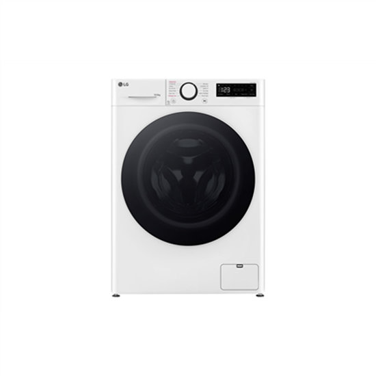 Picture of LG | Washing machine with dryer | F4DR510S0W | Energy efficiency class A | Front loading | Washing capacity 10 kg | 1400 RPM | Depth 56.5 cm | Width 60 cm | Display | Rotary knob + LED | Drying system | Drying capacity 6 kg | Steam function | Direct drive