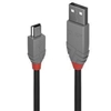 Picture of Lindy 0,5m USB 2.0 Type A to Mini-B Cable, Anthra Line