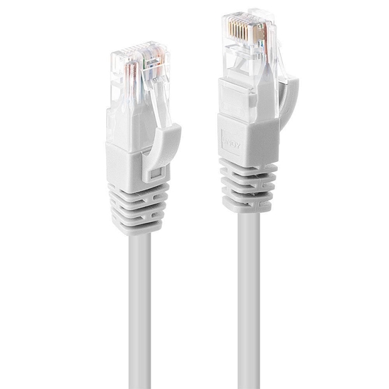 Picture of Lindy 0.5m Cat.6 U/UTP Cable, White