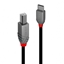 Attēls no Lindy 1m USB 2.0 Type C to B Cable, Anthra Line