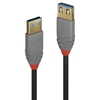 Изображение Lindy 2m USB 3.2 Type A Extension Cable, Anthra Line