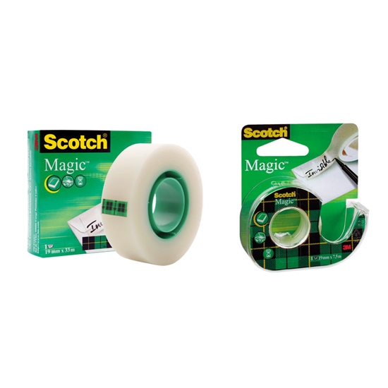 Изображение Līmlente Scotch Magic Tape 810 ar izmēru 19mm x 33m