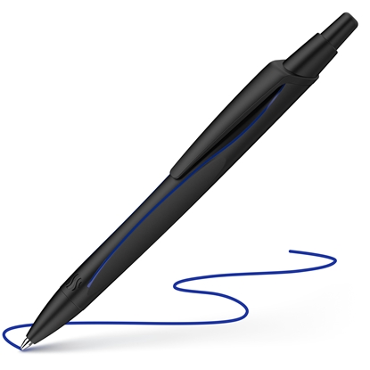 Attēls no Lodīšu pildspalva Reco melna Refill Eco 725 M zila