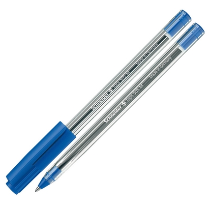 Attēls no Lodīšu pildspalva SCHNEIDER 505 M 0,5 mm, caurspīdīgs korpuss, zila tinte