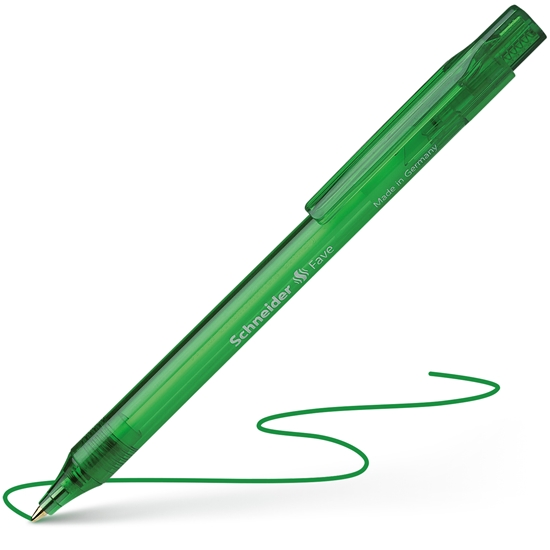 Picture of Lodīšu pildspalva SCHNEIDER FAVE 1.0mm, zaļa