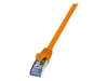 Picture of LogiLink Patchcord Cat.6A, S/FTP, 5m, pomarańczowy (CQ3078S)