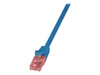 Picture of LogiLink Patchcord Cat.6A, S/FTP, PIMF, 5m, niebieski (CQ3076S)