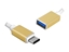 Picture of LX8455 USB - USB type C datu pārraides un lādēšanas kabelis 0.2 m. , zelts.