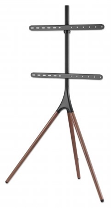 Picture of Manhattan TV & Monitor Mount, Tripod Floor Stand, 1 screen, Screen Sizes: 37-65", Black, VESA 200x200 to 600x400mm, Max 32kg, LFD, Lifetime Warranty