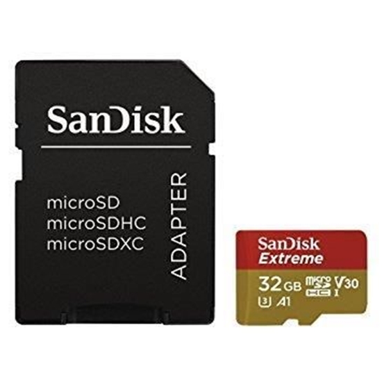 Picture of MEMORY MICRO SDHC 32GB UHS-I/W/A SDSQXAF-032G-GN6MA SANDISK