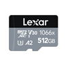 Изображение MEMORY MICRO SDXC 512GB UHS-I/W/A LMS1066512G-BNANG LEXAR
