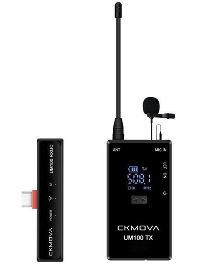 Picture of Mikrofon CKMOVA UM100 Kit3 Bezprzewodowy na USB C